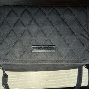 Vera Bradley Black Quilted Crossbody Bag